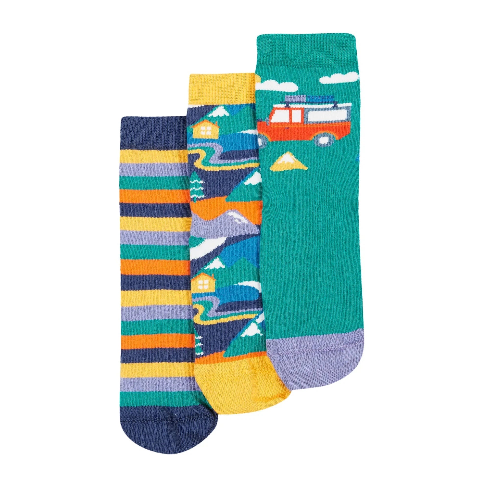 Alpine Adventures Rock My Socks -3 Pack-Frugi-centristecnologia