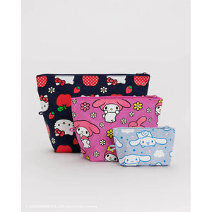 Baggu - Go Pouch Set - Hello Kitty and Friends-Baggu-centristecnologia