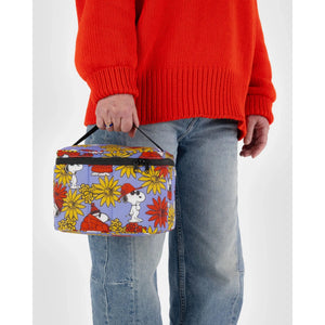 Baggu - Puffy Lunch Box - Peanuts Collab - Floral Snoopy-Baggu-centristecnologia