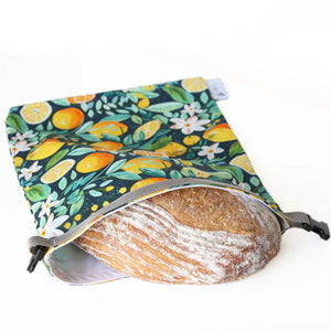 Colibri Reusable Cloth Bread Bag - Citrus-Colibri-centristecnologia