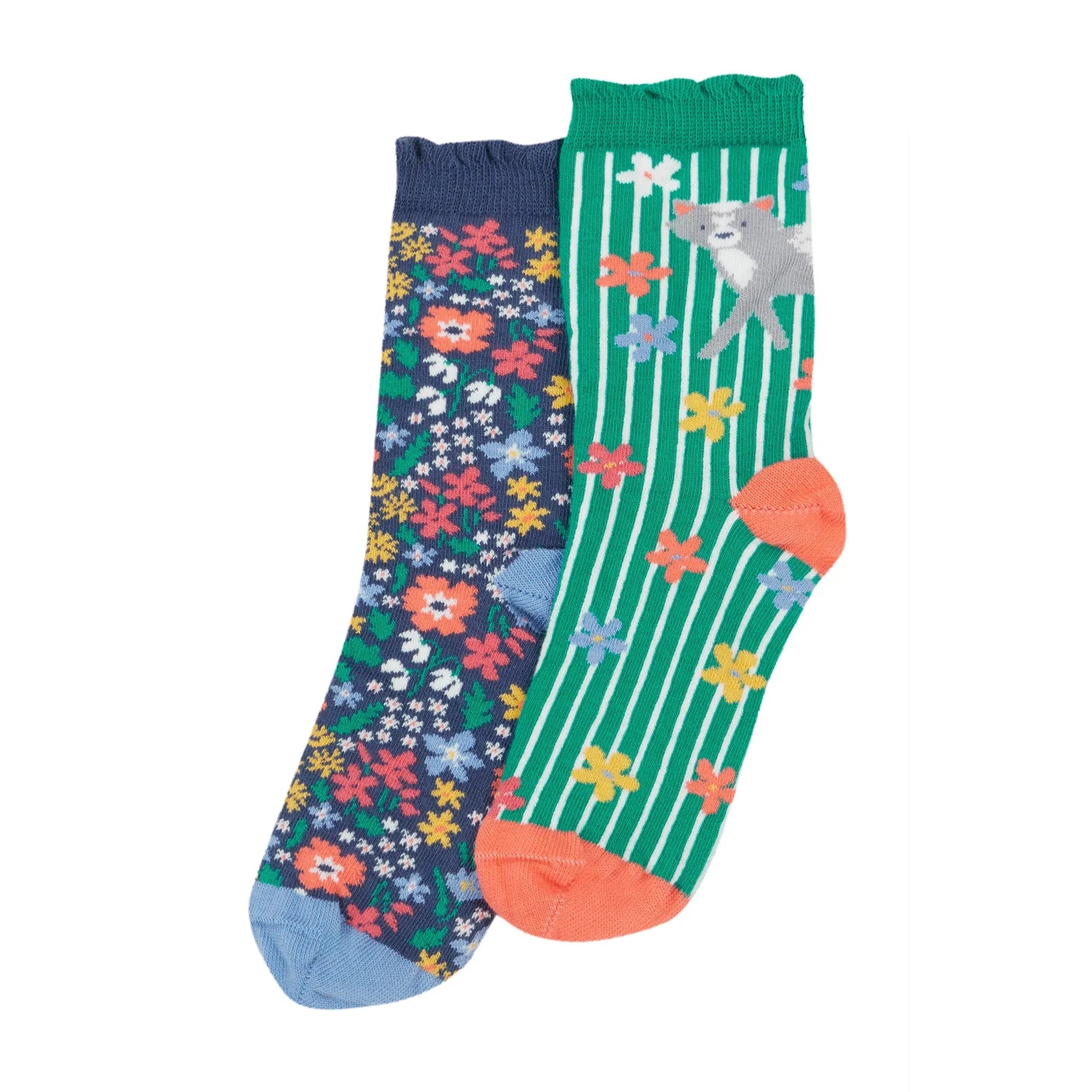 Get Outside Frill Socks -2 Pack-Frugi-centristecnologia