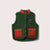 Olive Cozy Zip Up Recycled Fleece Vest-Little Green Radicals-centristecnologia