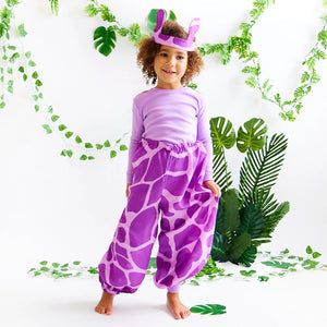 Sarah's Silks Costume - Purple Giraffe-Sarah's Silks-centristecnologia