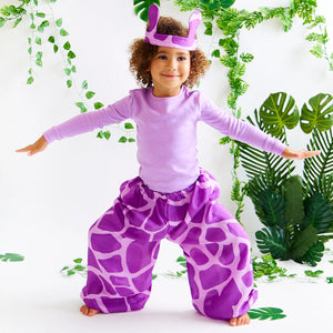 Sarah's Silks Costume - Purple Giraffe-Sarah's Silks-centristecnologia