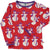 Snowperson Long Sleeve Shirt - Red - 1 Left Size 2-3 years-Smafolk-centristecnologia