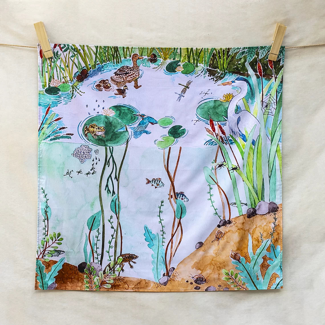 Wonderie Down by the Pond Playcloth-Wonderie-centristecnologia