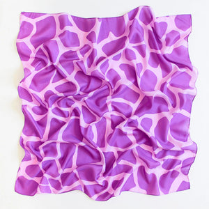 Sarah's Silks Playsilk - Purple Giraffe-Sarah's Silks-centristecnologia